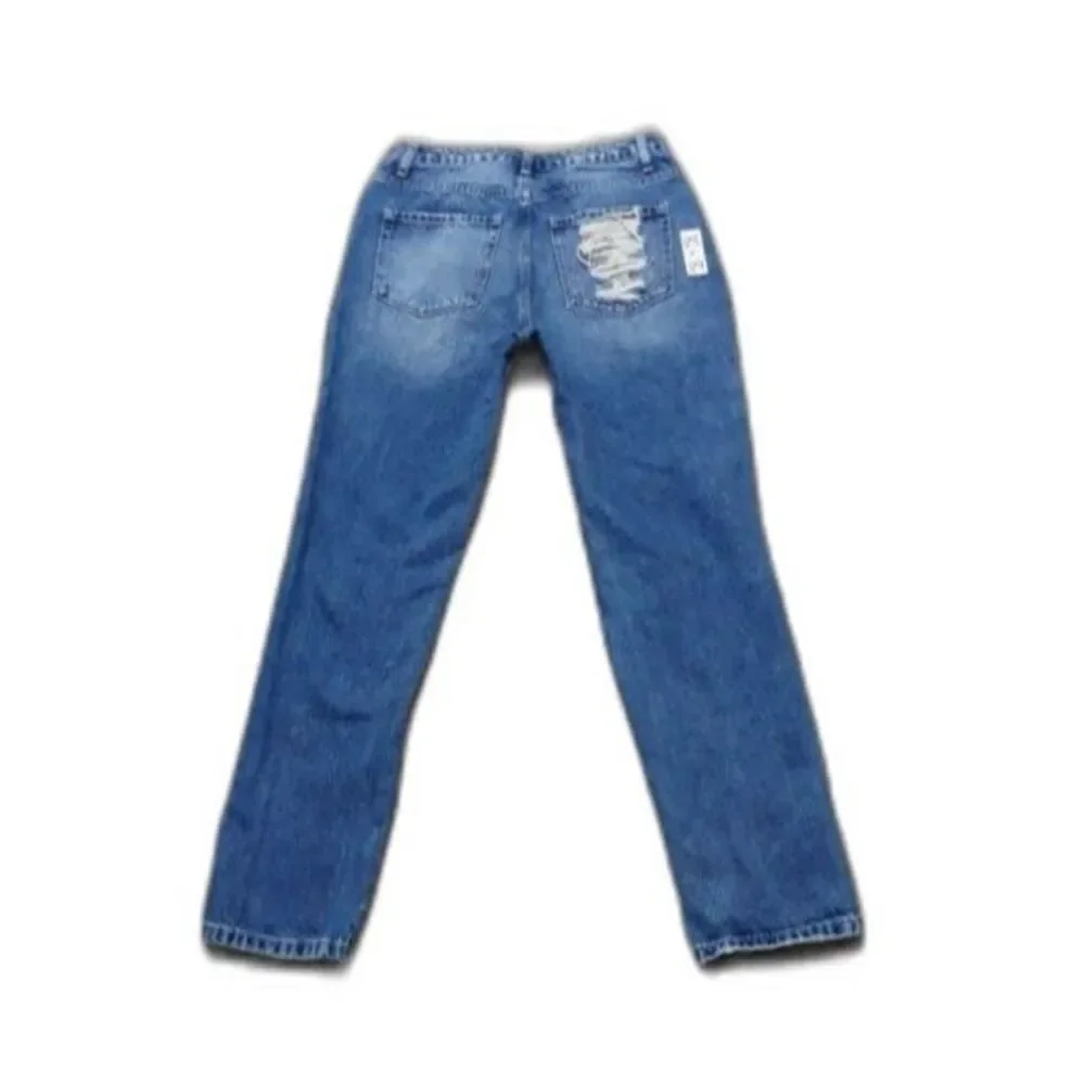 28 Bridge By Gly 90s High-Rise Mom Fit Distressed Jeans - Picture 4 of 5